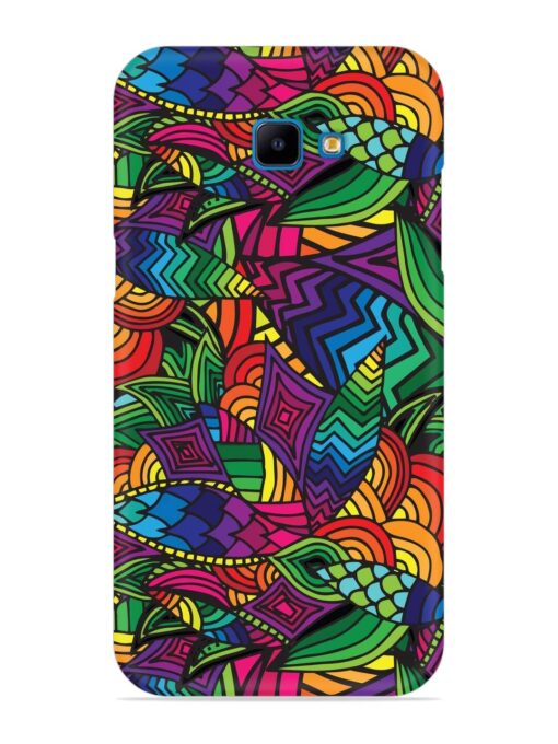 Abstract Multicolor Seamless Snap Case for Samsung Galaxy J4 Core Zapvi