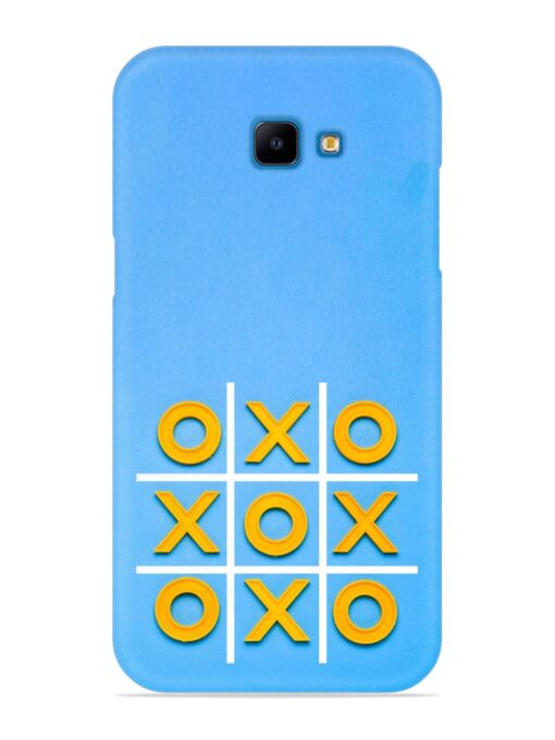 Yellow Plastic Crosses Snap Case for Samsung Galaxy J4 Core