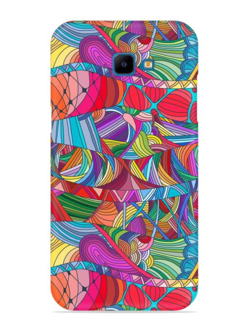 Seamless Patterns Hand Drawn Snap Case for Samsung Galaxy J4 Core Zapvi