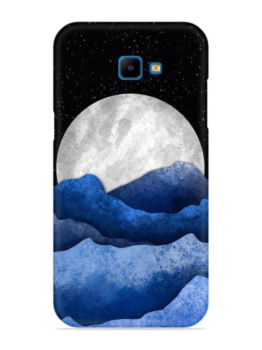 Full Moon Mountain Vector Snap Case for Samsung Galaxy J4 Core