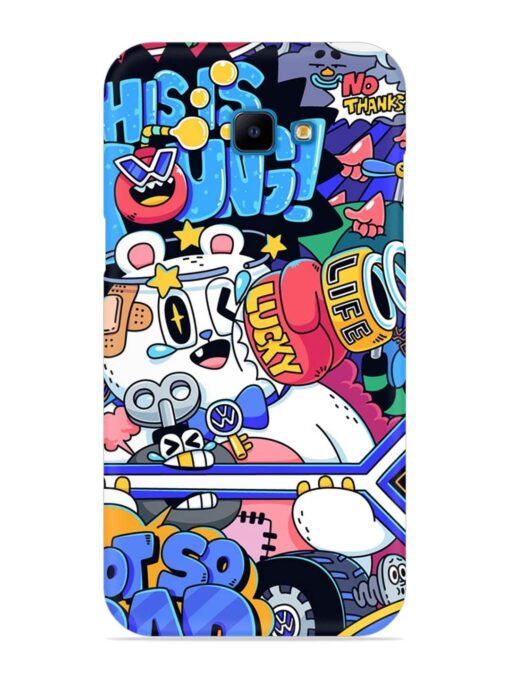 Universal Doodle Snap Case for Samsung Galaxy J4 Core