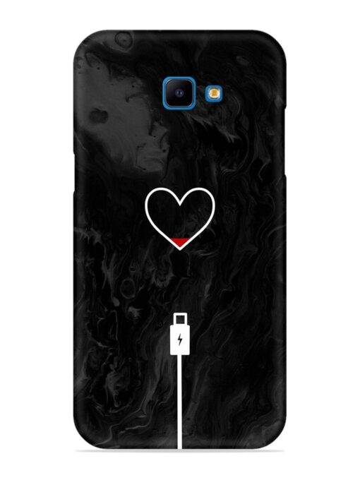 Heart Charging Vector Snap Case for Samsung Galaxy J4 Core Zapvi