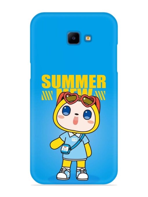 Summer Mew Cartoon Snap Case for Samsung Galaxy J4 Core