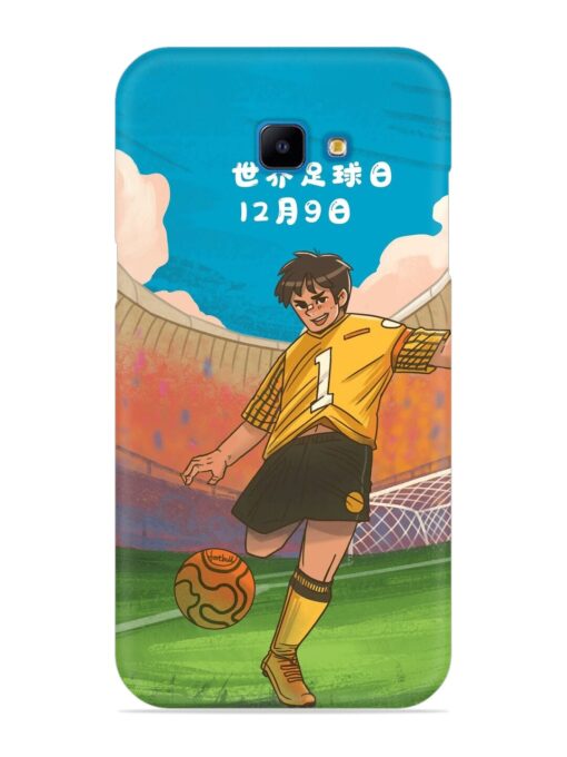 Soccer Kick Snap Case for Samsung Galaxy J4 Core Zapvi