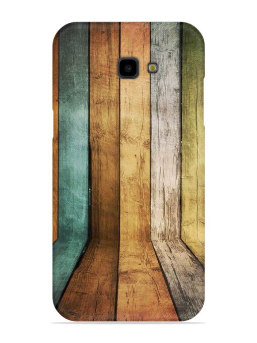 Wooden Realistic Art Snap Case for Samsung Galaxy J4 Plus Zapvi