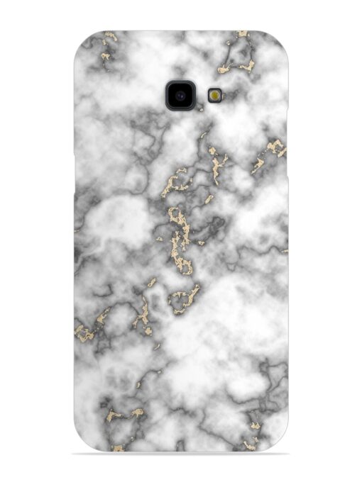 Gray And Gold Marble Snap Case for Samsung Galaxy J4 Plus Zapvi