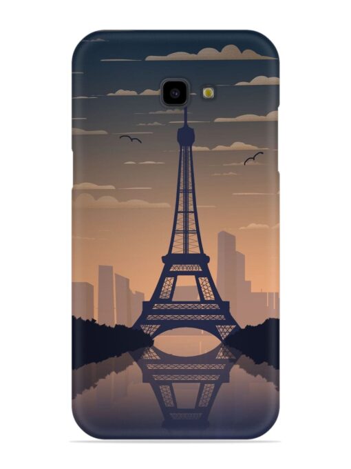 France Paris Eiffel Tower Gradient Snap Case for Samsung Galaxy J4 Plus