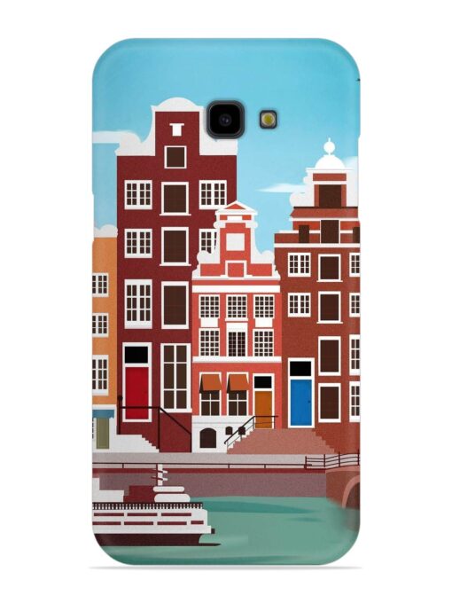 Scenery Architecture Amsterdam Landscape Snap Case for Samsung Galaxy J4 Plus Zapvi