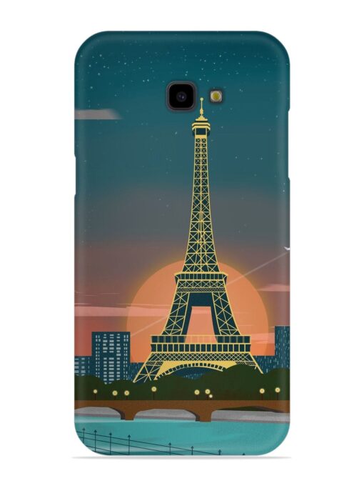 Scenery Architecture France Paris Snap Case for Samsung Galaxy J4 Plus Zapvi