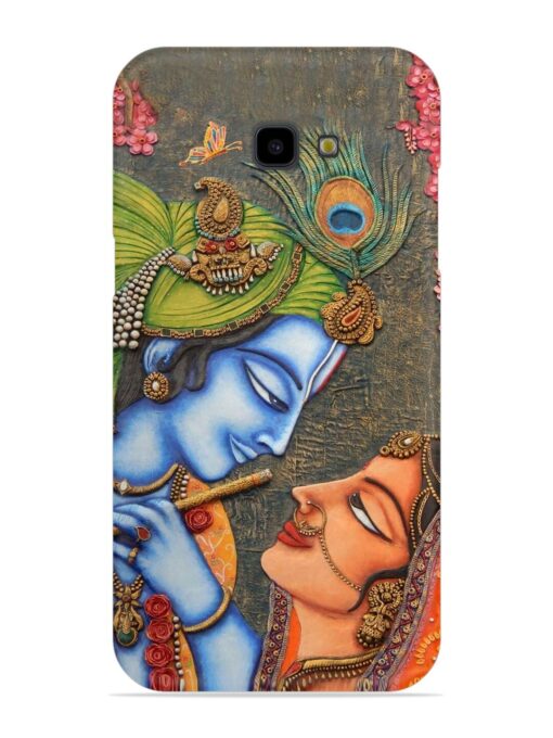 Lord Radha Krishna Flute Art Snap Case for Samsung Galaxy J4 Plus Zapvi