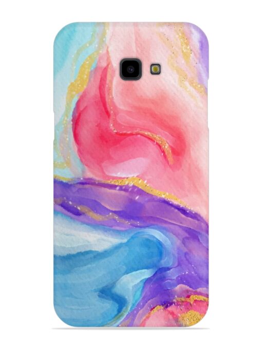 Watercolor Gradient Snap Case for Samsung Galaxy J4 Plus Zapvi