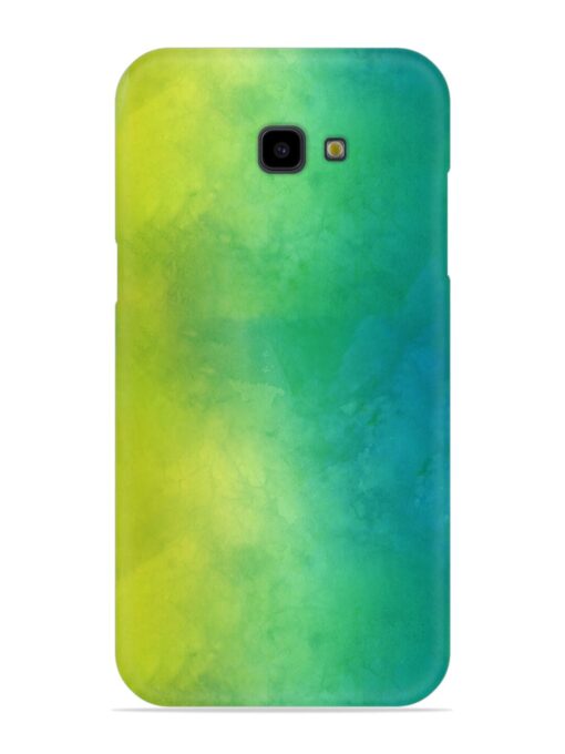 Yellow Green Gradient Snap Case for Samsung Galaxy J4 Plus