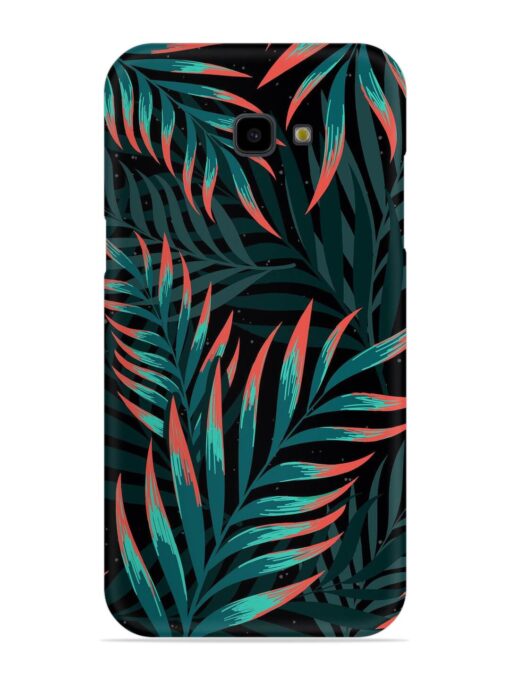 Green Leaf Art Snap Case for Samsung Galaxy J4 Plus