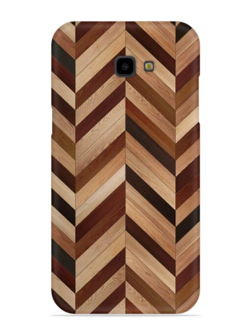 Seamless Wood Parquet Snap Case for Samsung Galaxy J4 Plus Zapvi