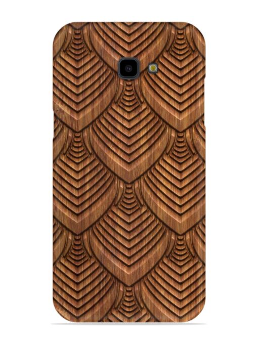 Carved Pattern On Snap Case for Samsung Galaxy J4 Plus