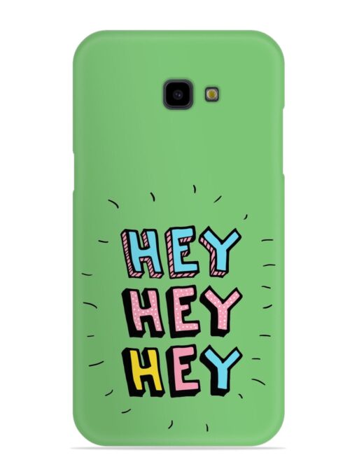 Hey Vector Cartoon Snap Case for Samsung Galaxy J4 Plus