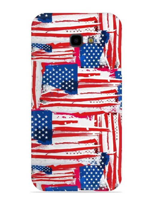 Usa Flag Seamless Snap Case for Samsung Galaxy J4 Plus Zapvi