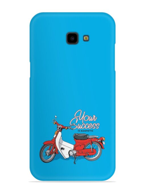 Motorcycles Image Vector Snap Case for Samsung Galaxy J4 Plus