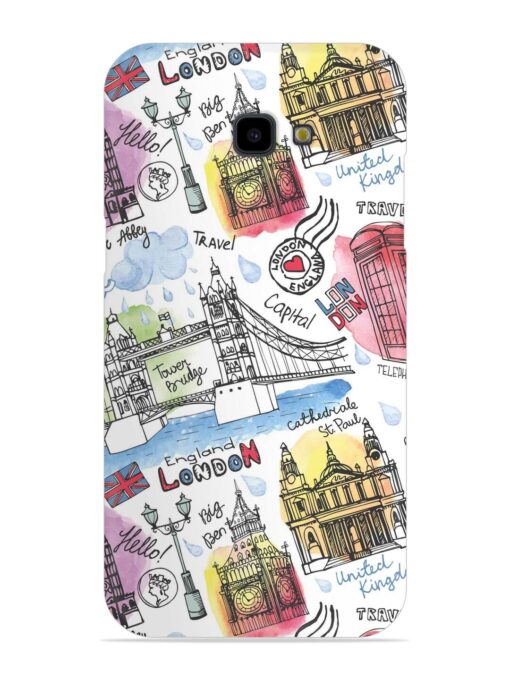 Vector London Landmark Snap Case for Samsung Galaxy J4 Plus Zapvi