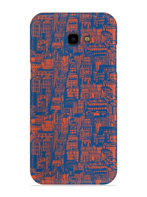 Hand Drawn Seamless Snap Case for Samsung Galaxy J4 Plus