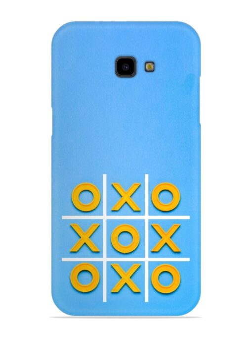 Yellow Plastic Crosses Snap Case for Samsung Galaxy J4 Plus