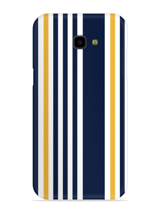 Seamless Stripe Pattern Snap Case for Samsung Galaxy J4 Plus