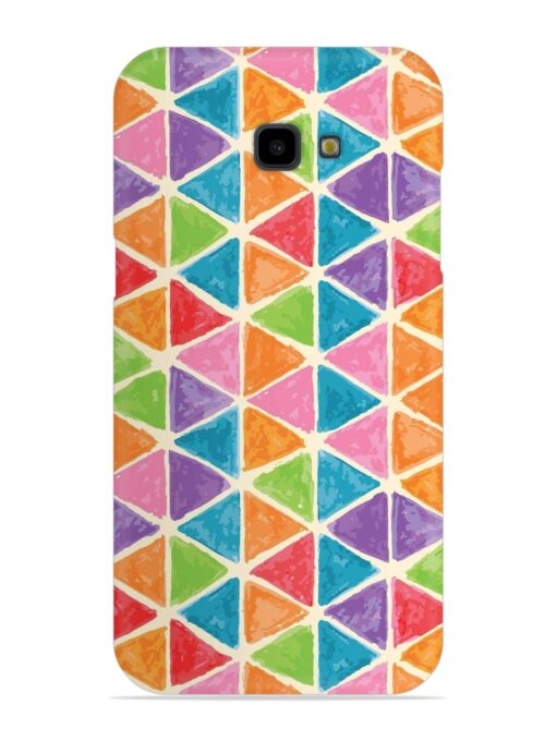 Seamless Colorful Isometric Snap Case for Samsung Galaxy J4 Plus