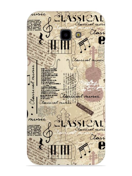 Classical Music Lpattern Snap Case for Samsung Galaxy J4 Plus