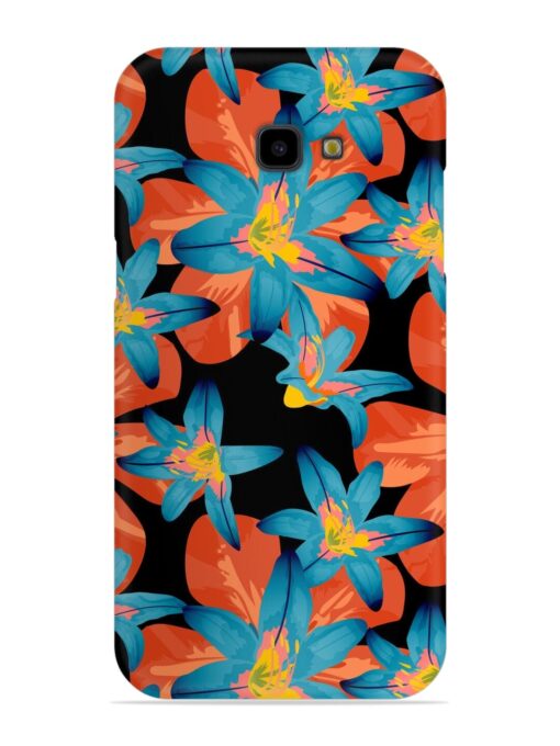 Philippine Flowers Seamless Snap Case for Samsung Galaxy J4 Plus