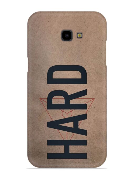 Hard Typo Snap Case for Samsung Galaxy J4 Plus