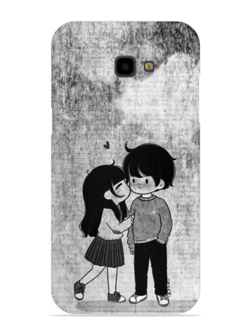 Couple Love Highlights Snap Case for Samsung Galaxy J4 Plus Zapvi