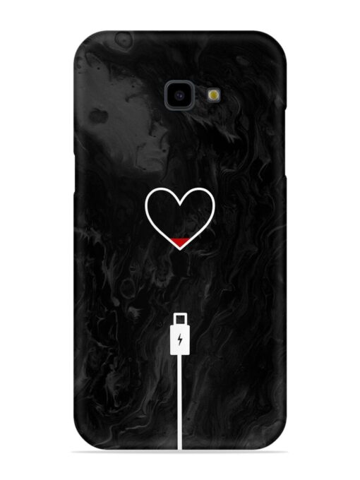 Heart Charging Vector Snap Case for Samsung Galaxy J4 Plus