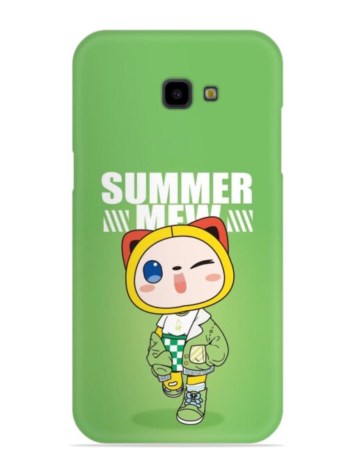 Summer Mew Snap Case for Samsung Galaxy J4 Plus Zapvi