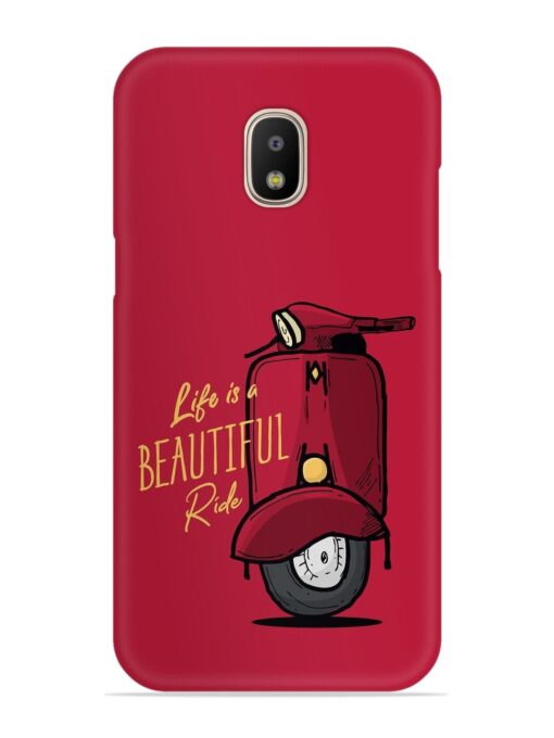 Life Is Beautiful Rides Snap Case for Samsung Galaxy J5 (2017) Zapvi