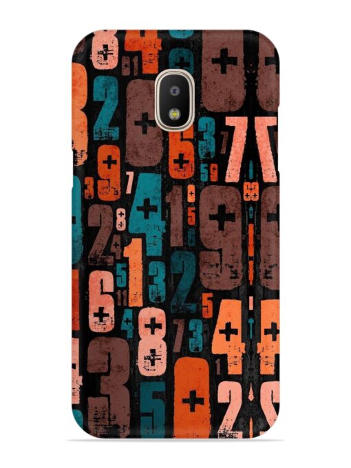 0 To 9 Art Snap Case for Samsung Galaxy J5 (2017) Zapvi