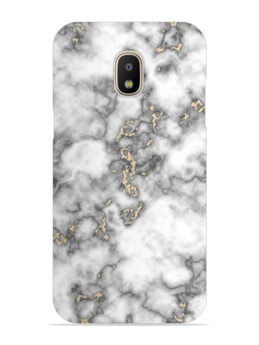 Gray And Gold Marble Snap Case for Samsung Galaxy J5 (2017) Zapvi