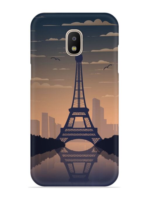 France Paris Eiffel Tower Gradient Snap Case for Samsung Galaxy J5 (2017) Zapvi