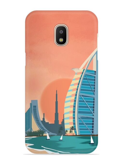 Dubai Architectural Scenery Snap Case for Samsung Galaxy J5 (2017) Zapvi