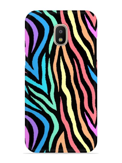 Colorful Abstract Zebra Snap Case for Samsung Galaxy J5 (2017)