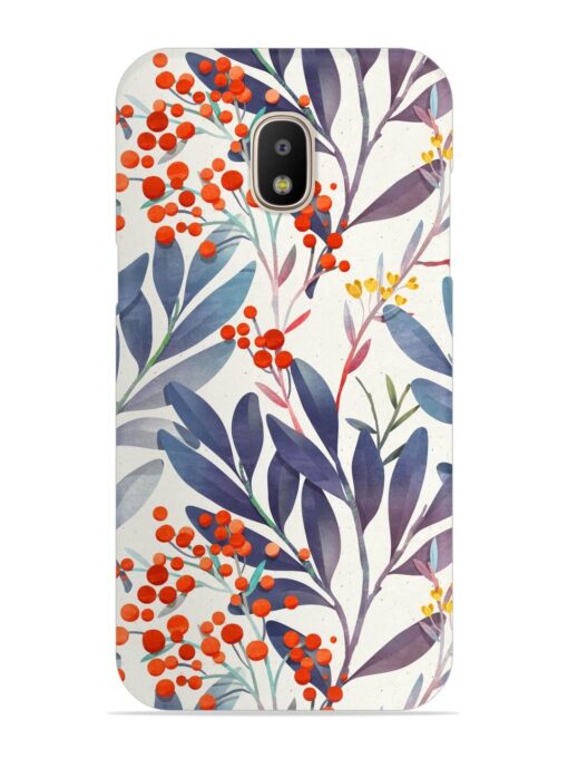 Seamless Floral Pattern Snap Case for Samsung Galaxy J5 (2017) Zapvi