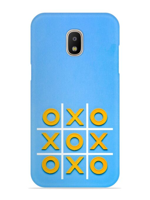 Yellow Plastic Crosses Snap Case for Samsung Galaxy J5 (2017)