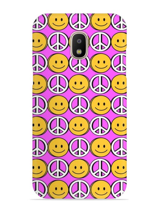 Smiley Face Peace Snap Case for Samsung Galaxy J5 (2017) Zapvi