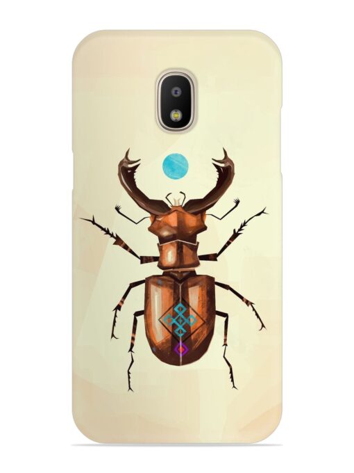 Stag Beetle Vector Snap Case for Samsung Galaxy J5 Pro