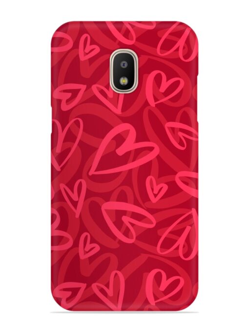 Seamless Romantic Pattern Snap Case for Samsung Galaxy J5 Pro