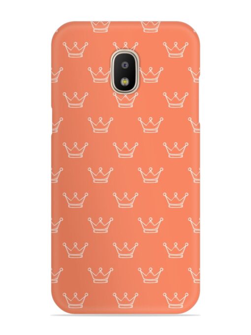 Hand Drawn Crown Snap Case for Samsung Galaxy J5 Pro Zapvi