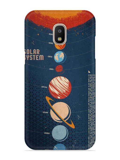 Solar System Vector Snap Case for Samsung Galaxy J5 Pro