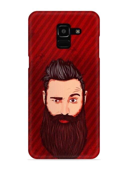 Beardo Man Snap Case for Samsung Galaxy J6 (2018) Zapvi