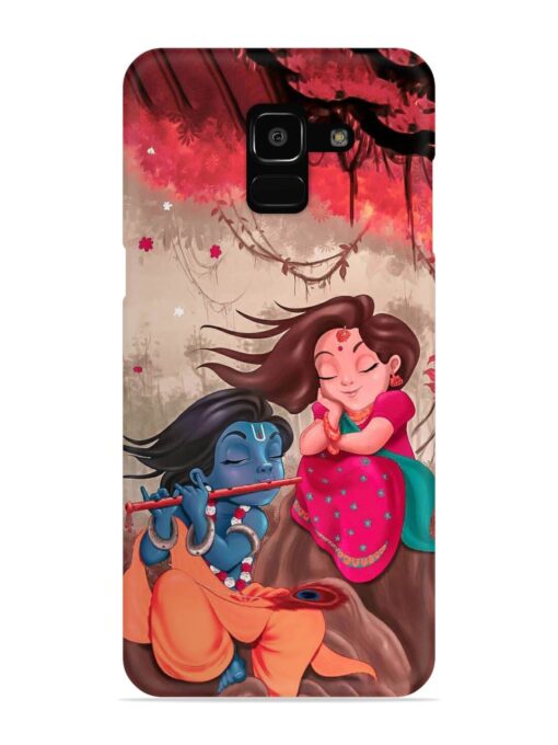 Radhe Krishna Water Art Snap Case for Samsung Galaxy J6 (2018)