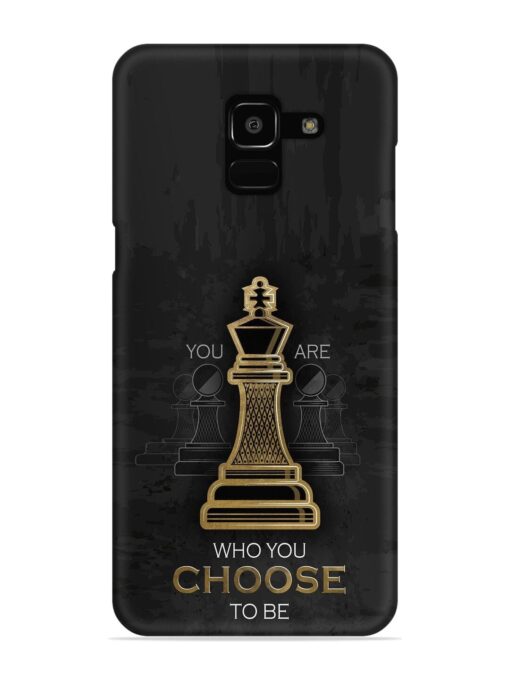 You Are Who Choose To Be Snap Case for Samsung Galaxy J6 (2018) Zapvi