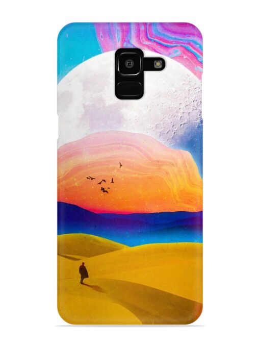 Sandy Desert Snap Case for Samsung Galaxy J6 (2018) Zapvi